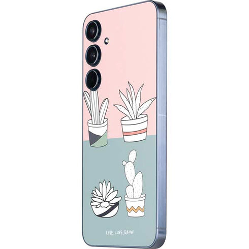 Succulent Sketch Galaxy A35 5G Skin